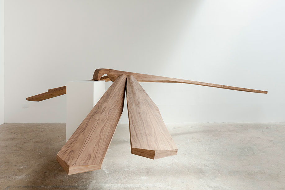 <b>Title: </b>House of Nguyen<br /><b>Year: </b>2012<br /><b>Medium: </b>Walnut, cherry, white ash veneers<br /><b>Size: </b>Dimensions variable, Photo courtesy of the artist and Limoncello Gallery